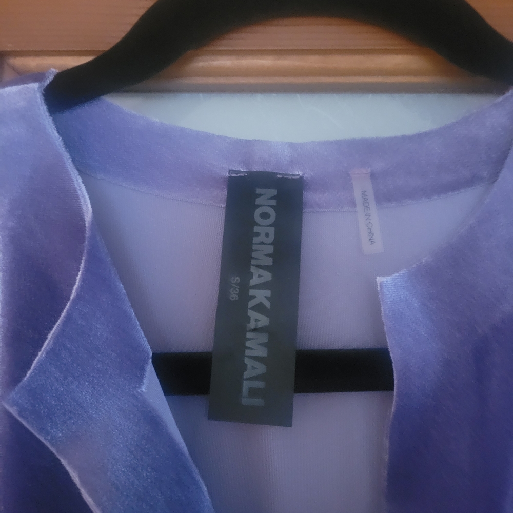 Norma Kamali Purple Maxi Dress - Picture 3 of 4